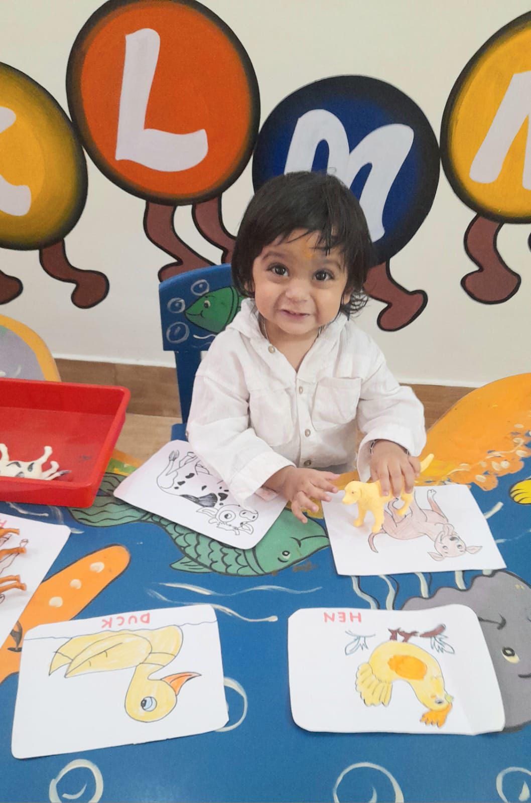 Alphabet learning
